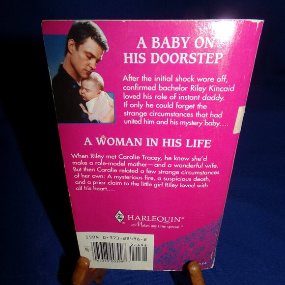 Vintage Harlequin Intrigue - A Father's Love by Carla Cassidy - Paperback Book - Picture 2 of 4